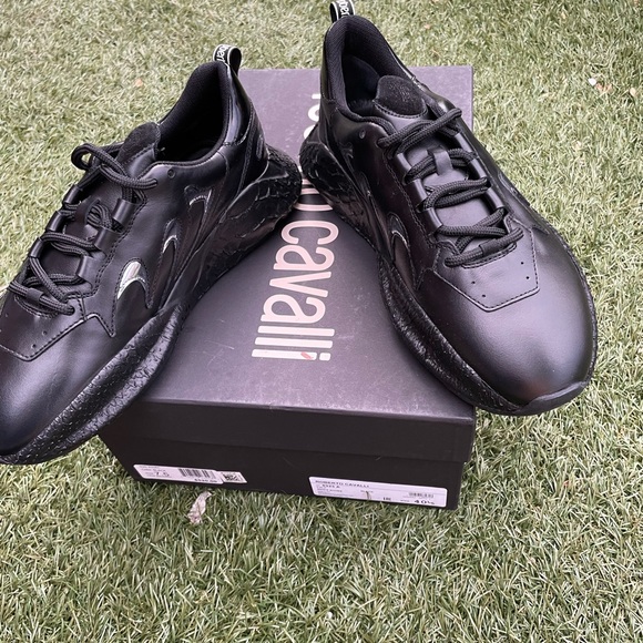 Size 7.5 Roberto Cavalli 8323 A Sneakers - Picture 4 of 12